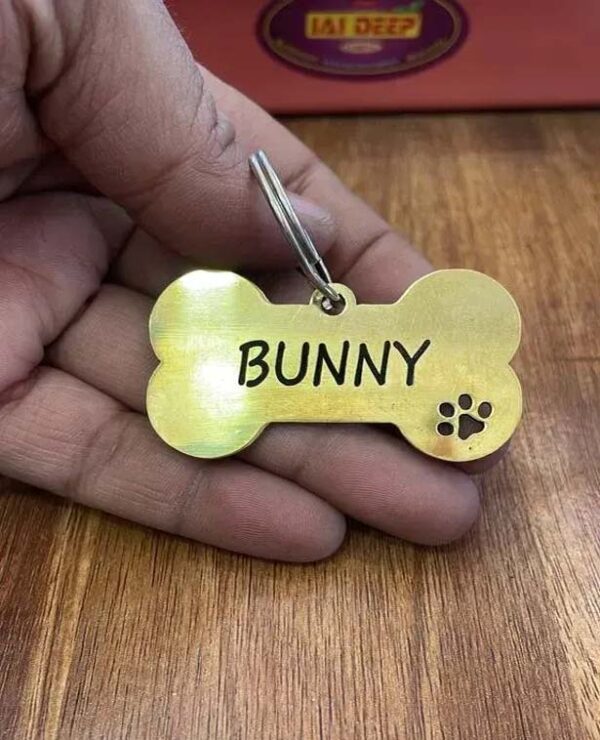 Customized Bone Shaped Dog Tag