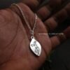 Krishna and Morpankh Engraved Pendant | DivineTag Pendant - Image 2