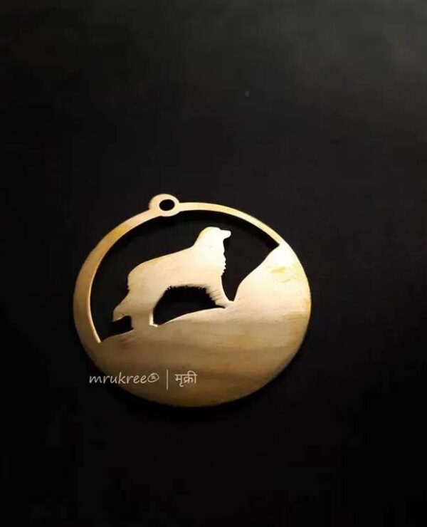 Premium Dog Tag for Golden Retriever