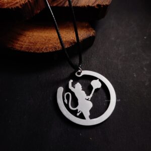 Hanuman Ji Zen Circle Pendant