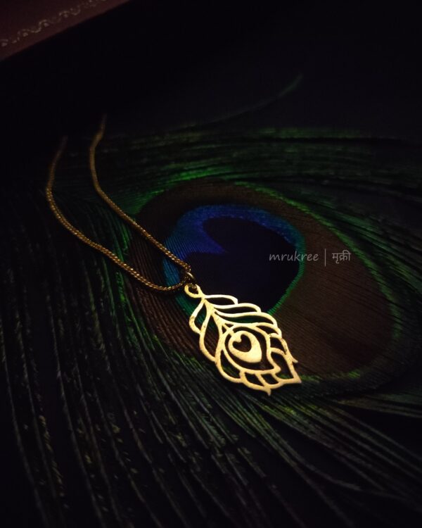 Morpankh Gold Plated Edition Pendant - Image 3