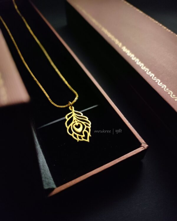 Morpankh Gold Plated Edition Pendant