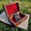 Mahadev and Mahamrityunjay Mantra Laser Engraved Pendant | DivineTag Pendant